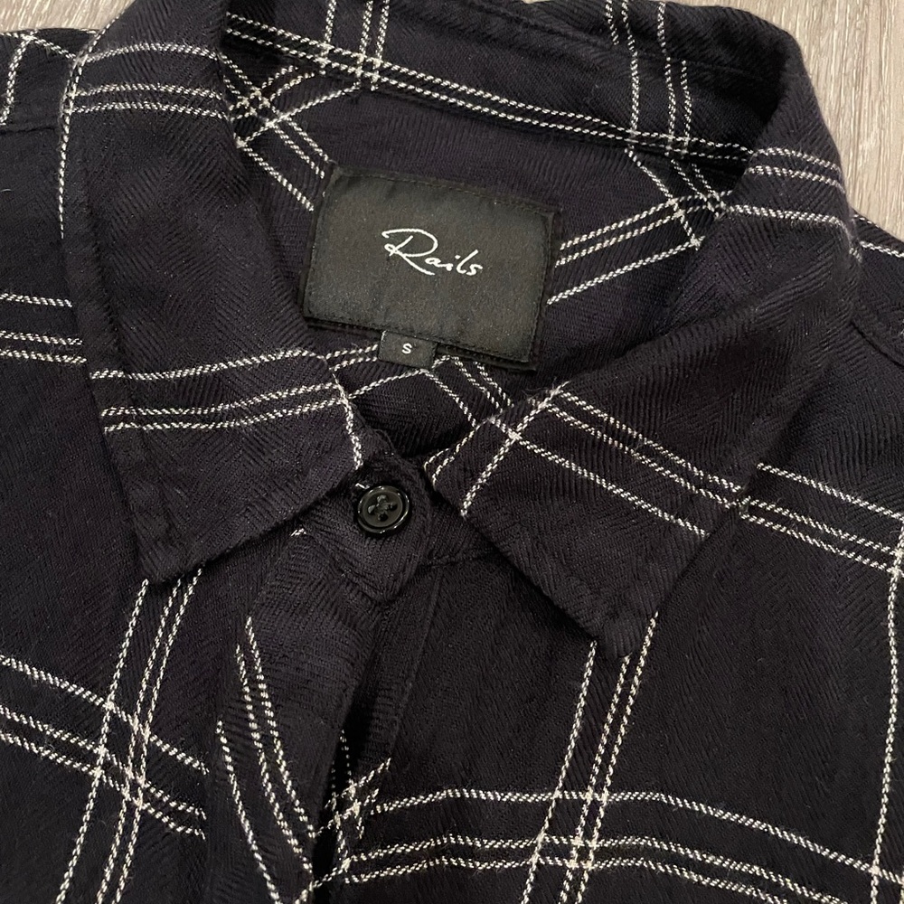 Rails Hunter Tinsel Button Down - image 7